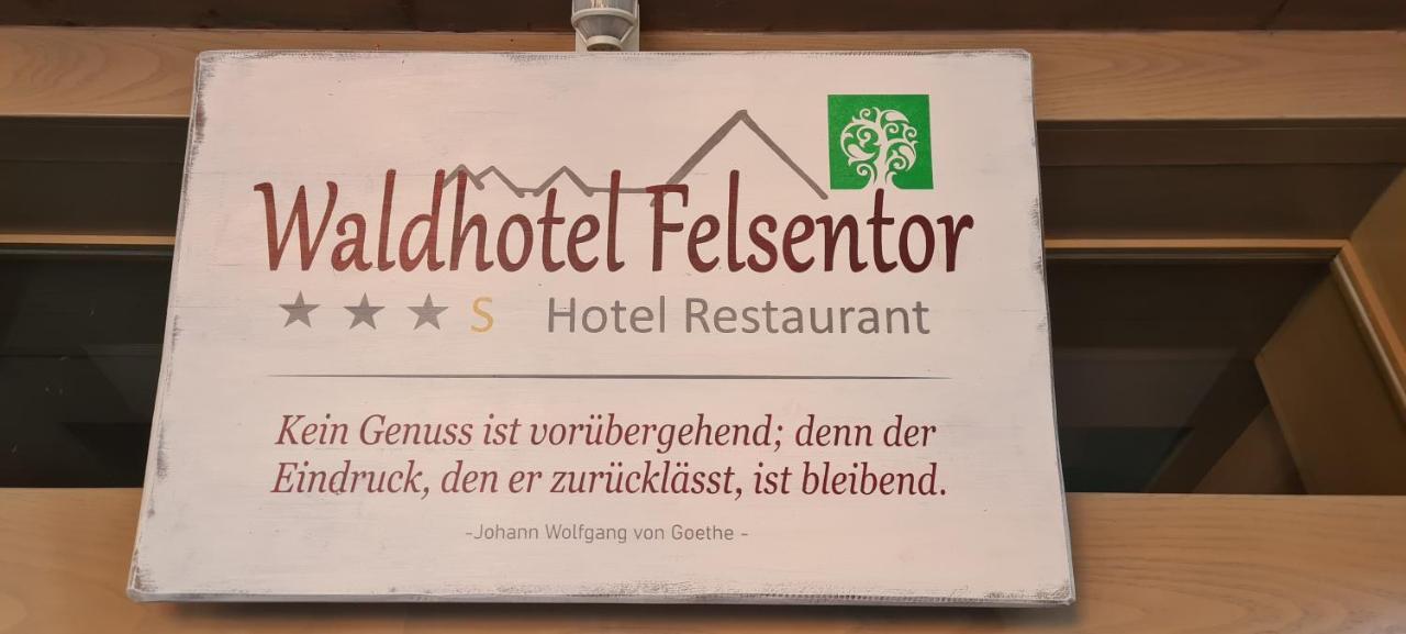 Waldhotel Felsentor هاونستين المظهر الخارجي الصورة